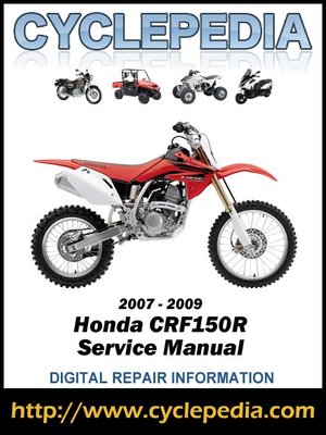 2007 honda crf150r owners manual